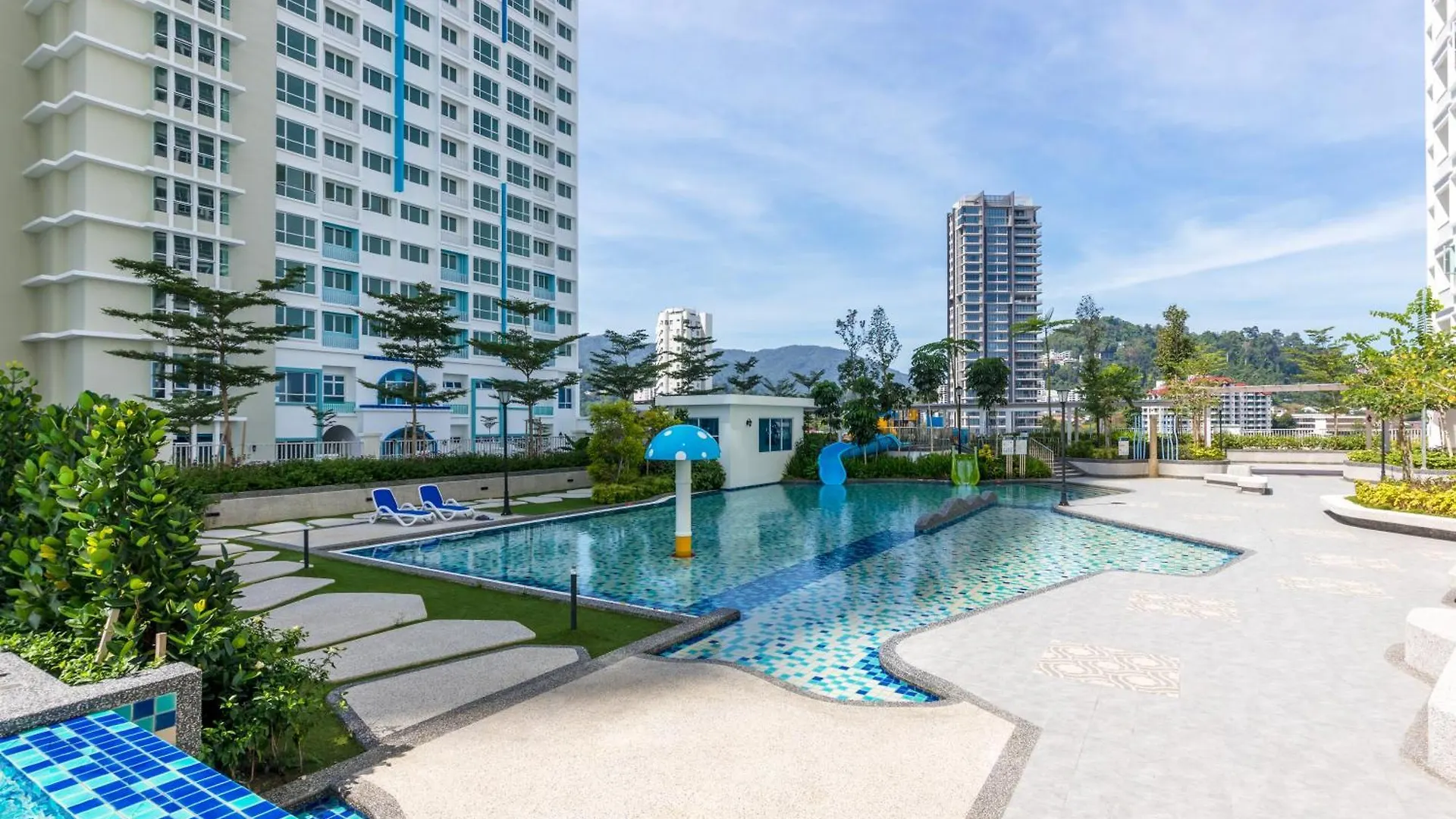 Good Seaview Holiday Home, Next To Straits Quay Tanjung Tokong アパート